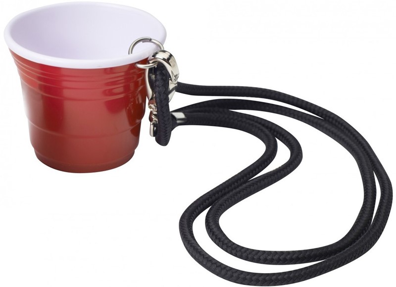 Red Cup Living 2 oz. Shooter Cup with Lanyard