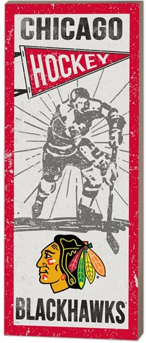 Prints Charming Vintage Player  - Chicago Blackhawks 22014-H56